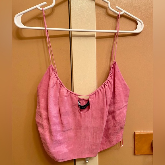 Pink Zara Crop Top - US L - Picture 6 of 9